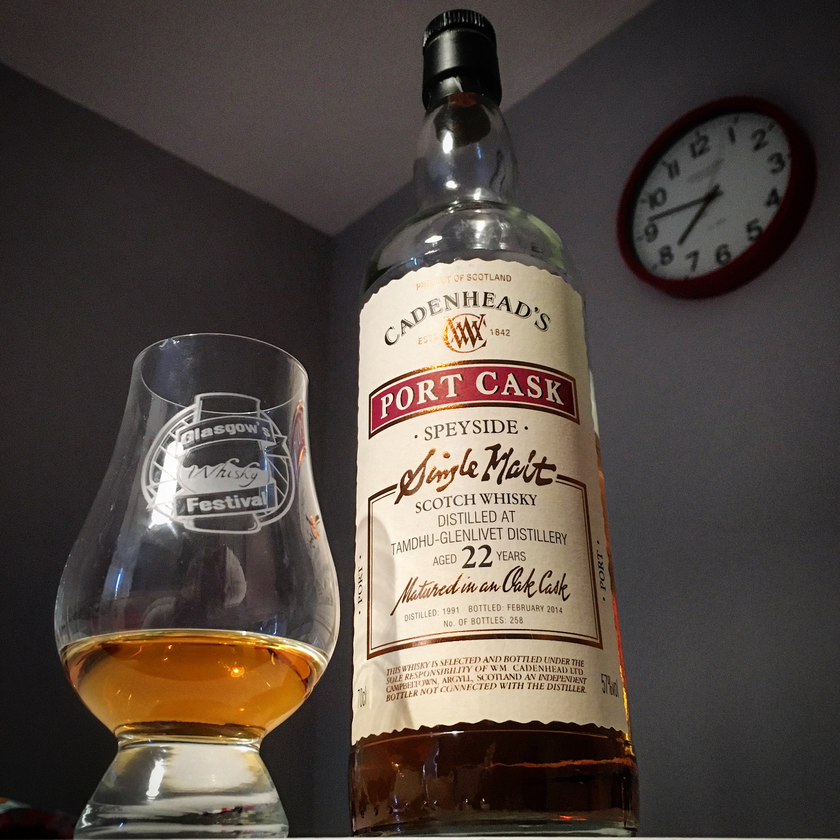 Tamdhu 22 Year Old Port Cask (Cadenhead’s)