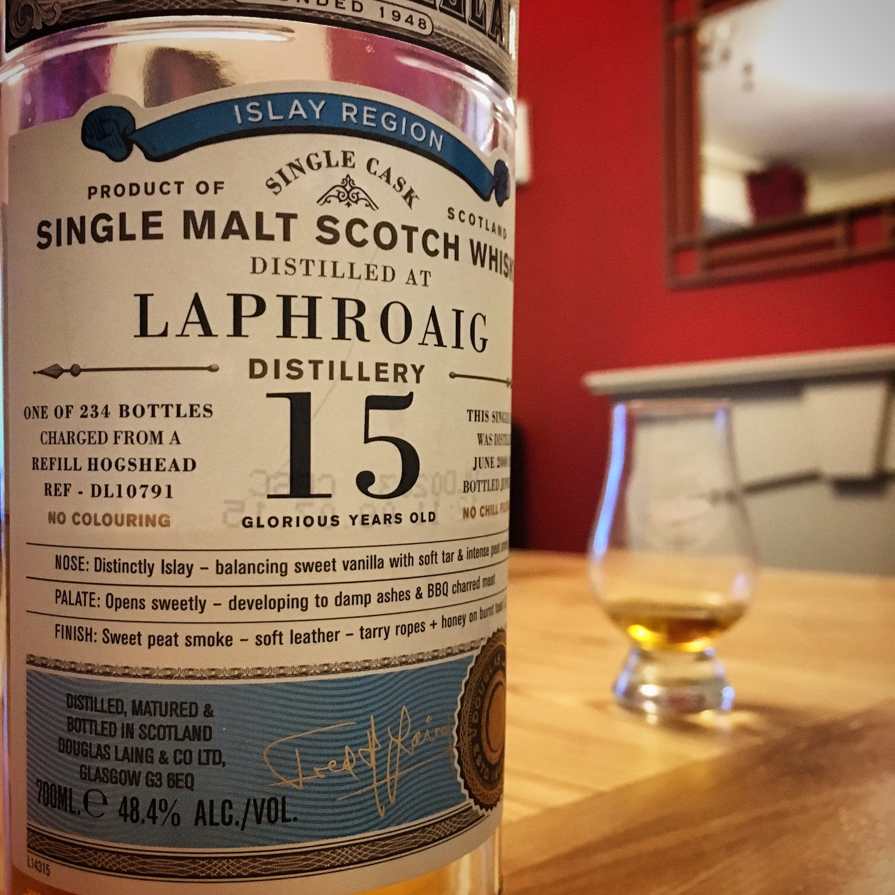 Laphroaig 15 Year Old (Old Particular)