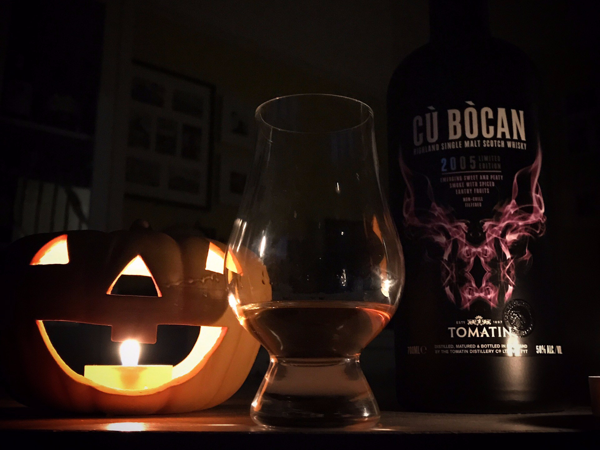 Cu Bocan 2005 Limited Edition – Halloween Whisky Review 2017