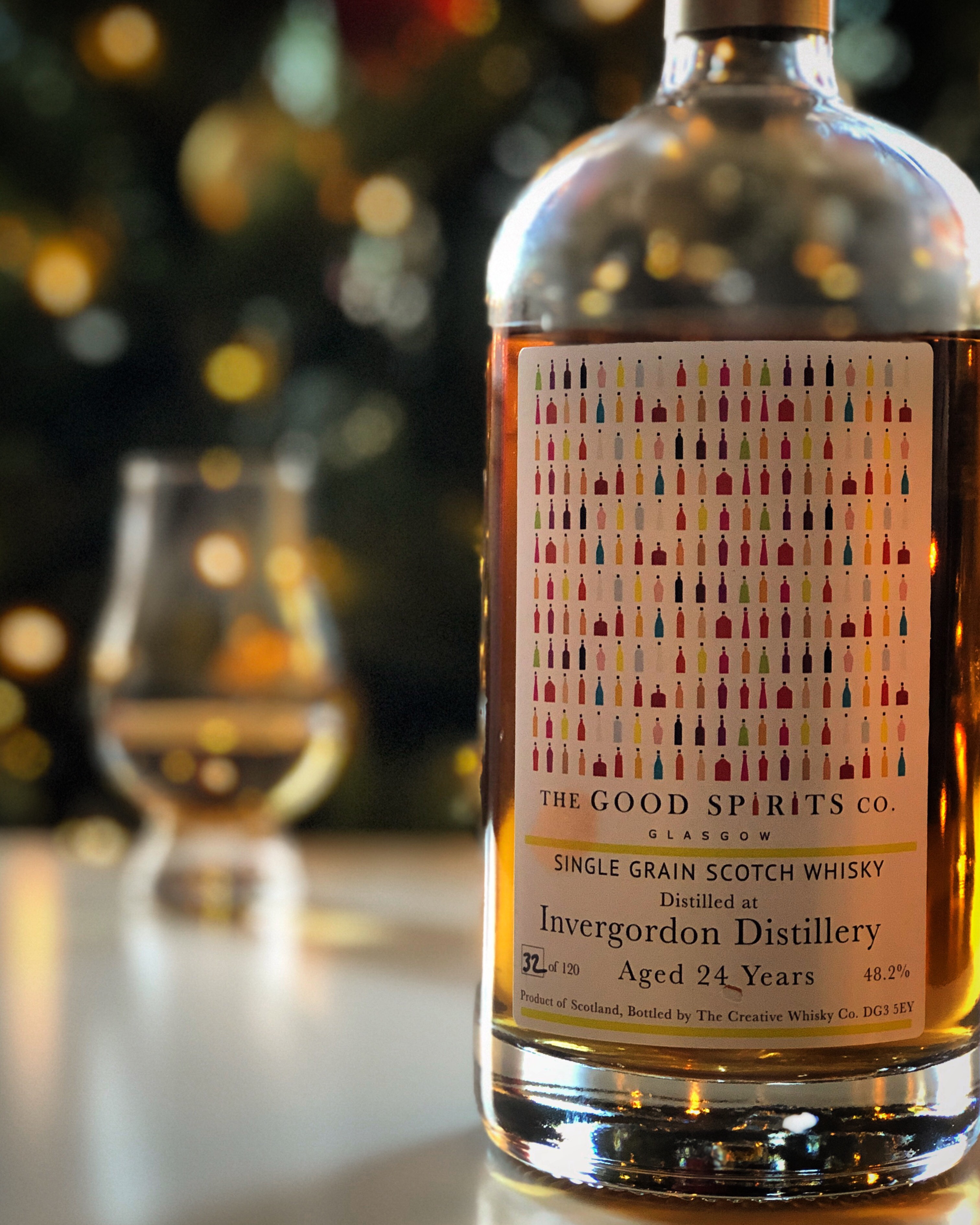 New Year Dram 2018: Invergordon 24 Year Old (Good Spirits Co.)