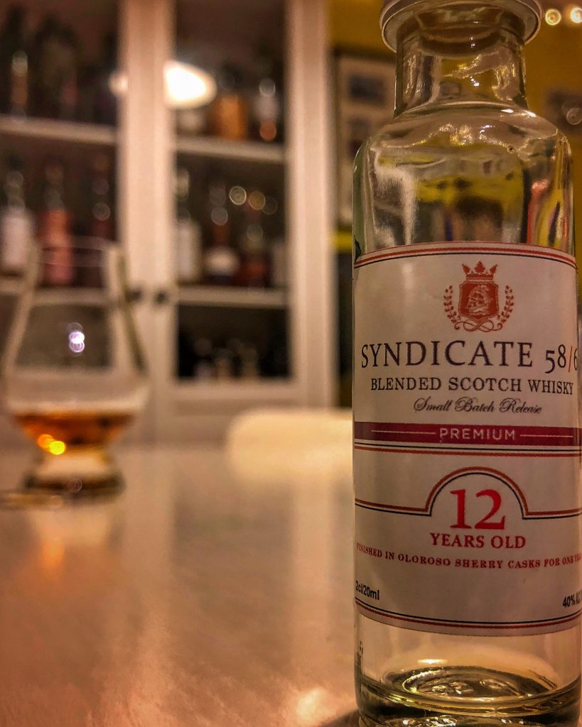 Syndicate 58/6' 12 Year Old Blended Scotch - A Scot on Scotch