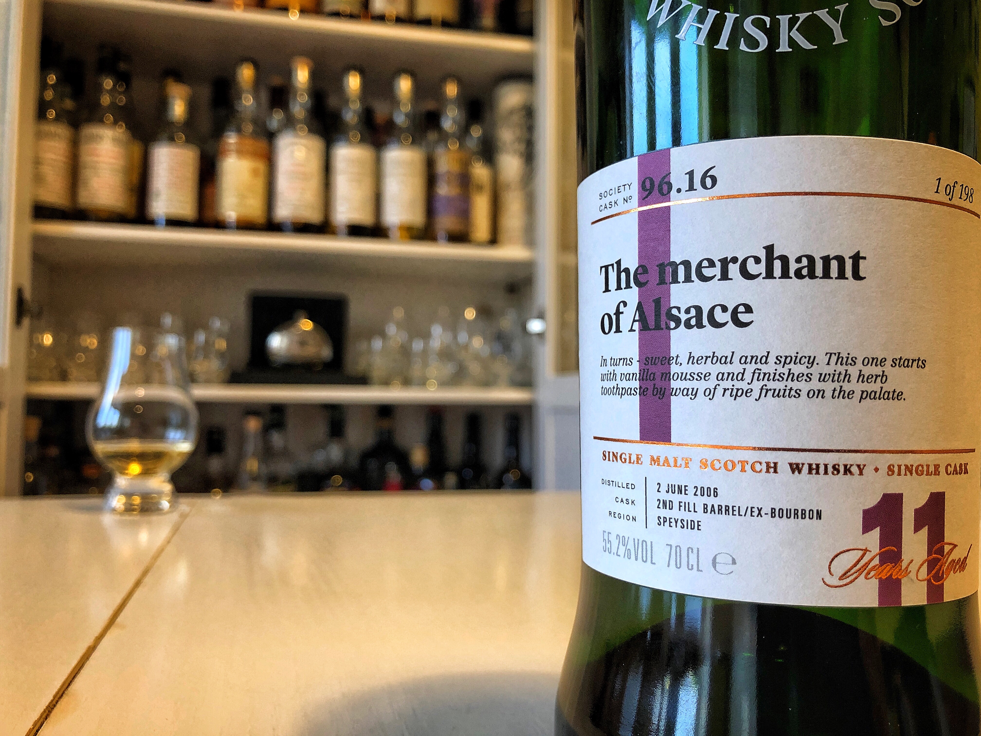SMWS Cask No 96.16 “The Merchant of Alsace” (GlenDronach)