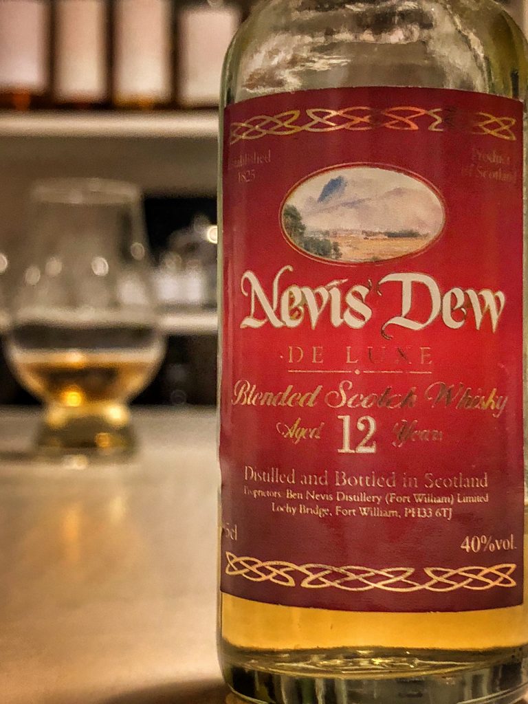 Nevis Dew' Deluxe 12 Year Old Blended Scotch - A Scot on Scotch