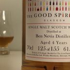 Ben Nevis 4 Year Old (Good Spirits Co / Ralfy)