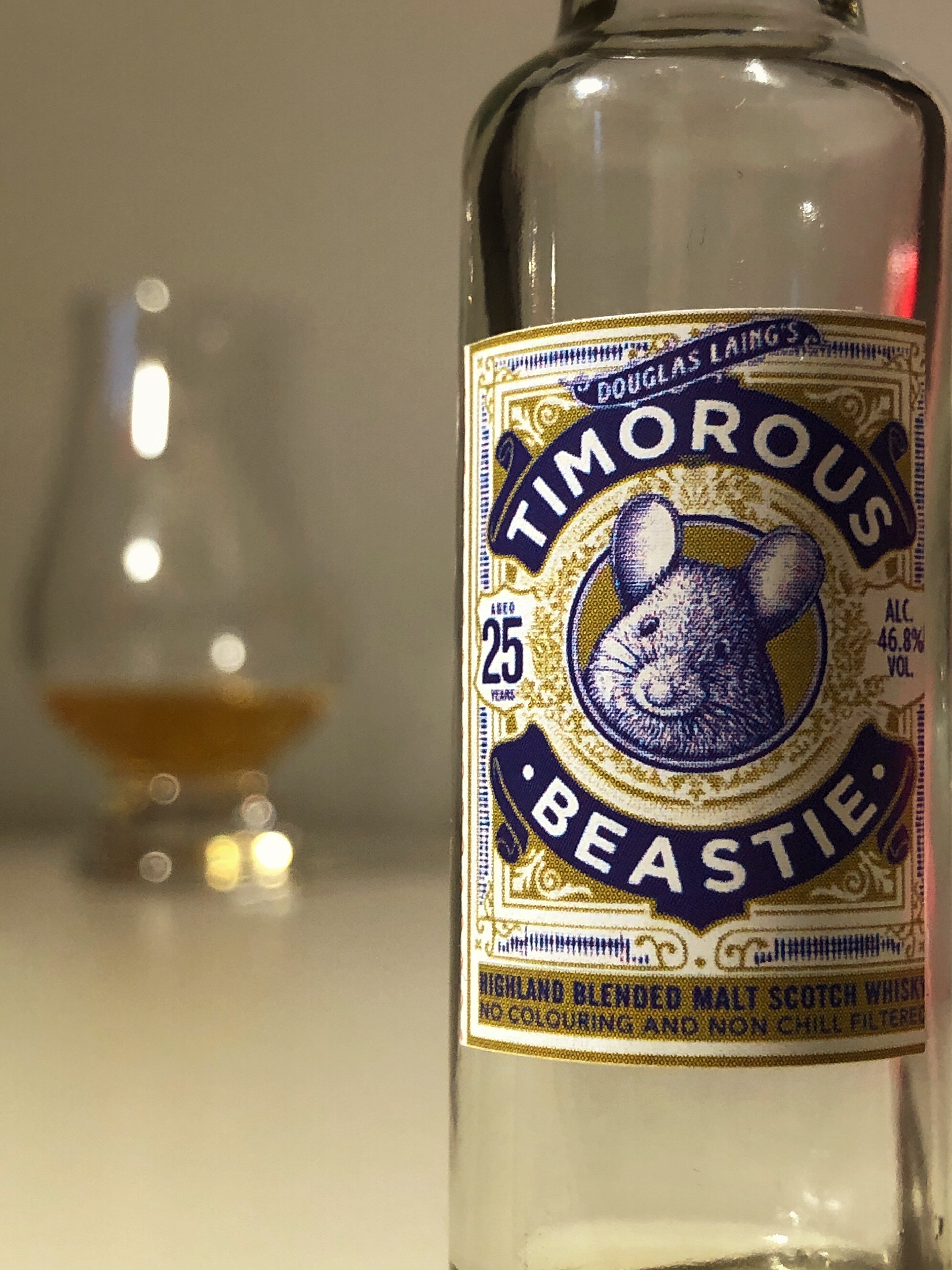 300th Review: Timorous Beastie 25-Year-Old Blended Malt