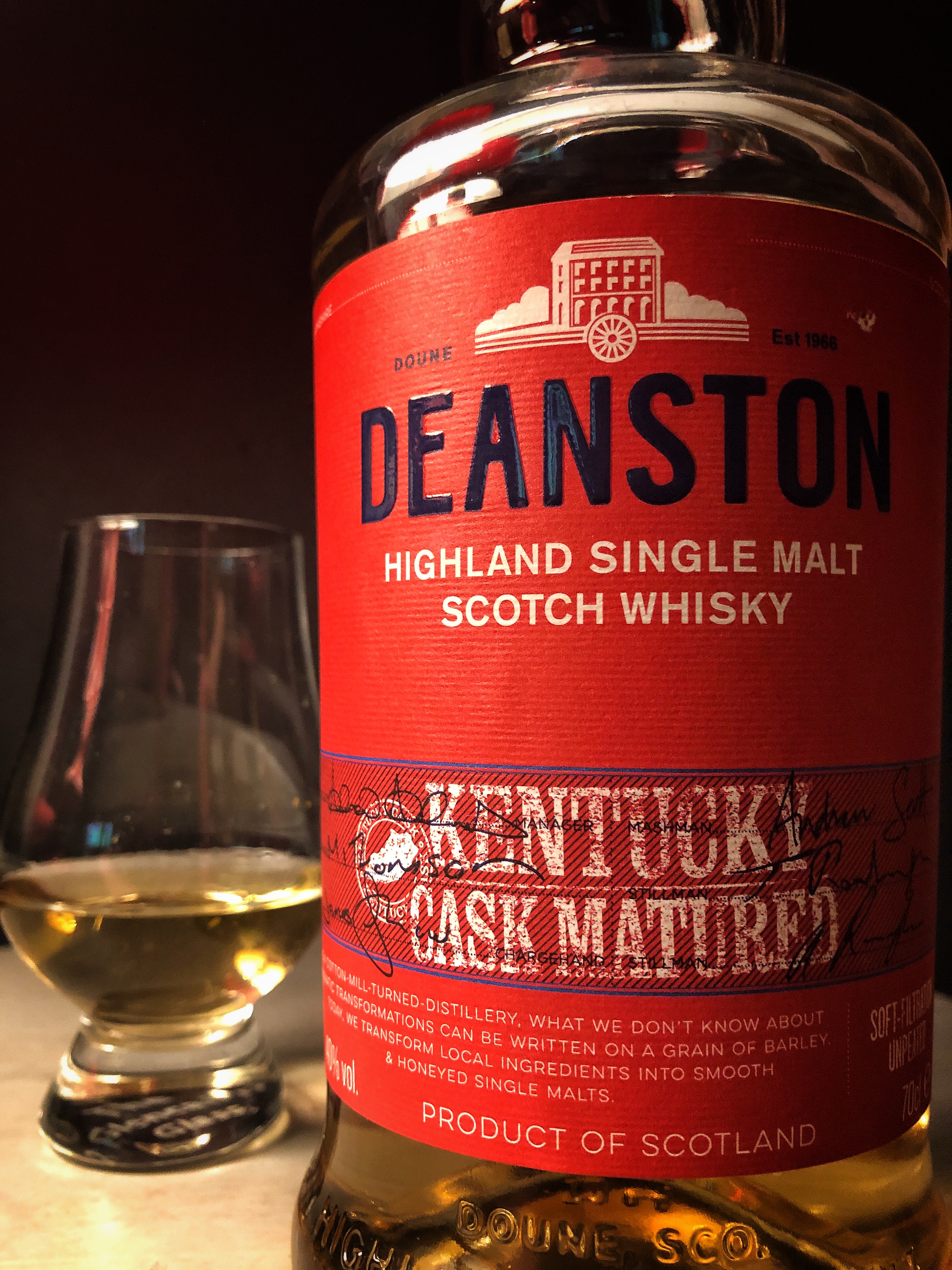Deanston Kentucky Cask Matured