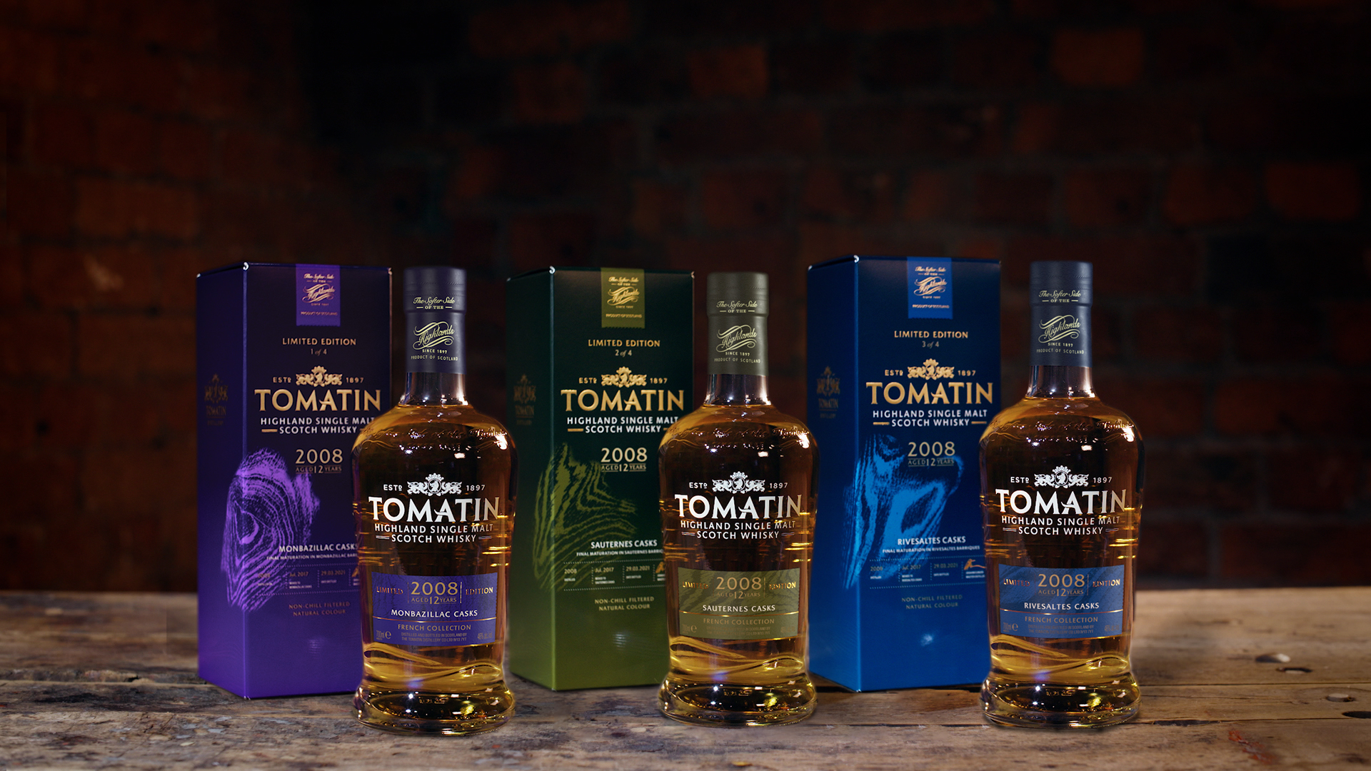 Tomatin unveil The French Collection