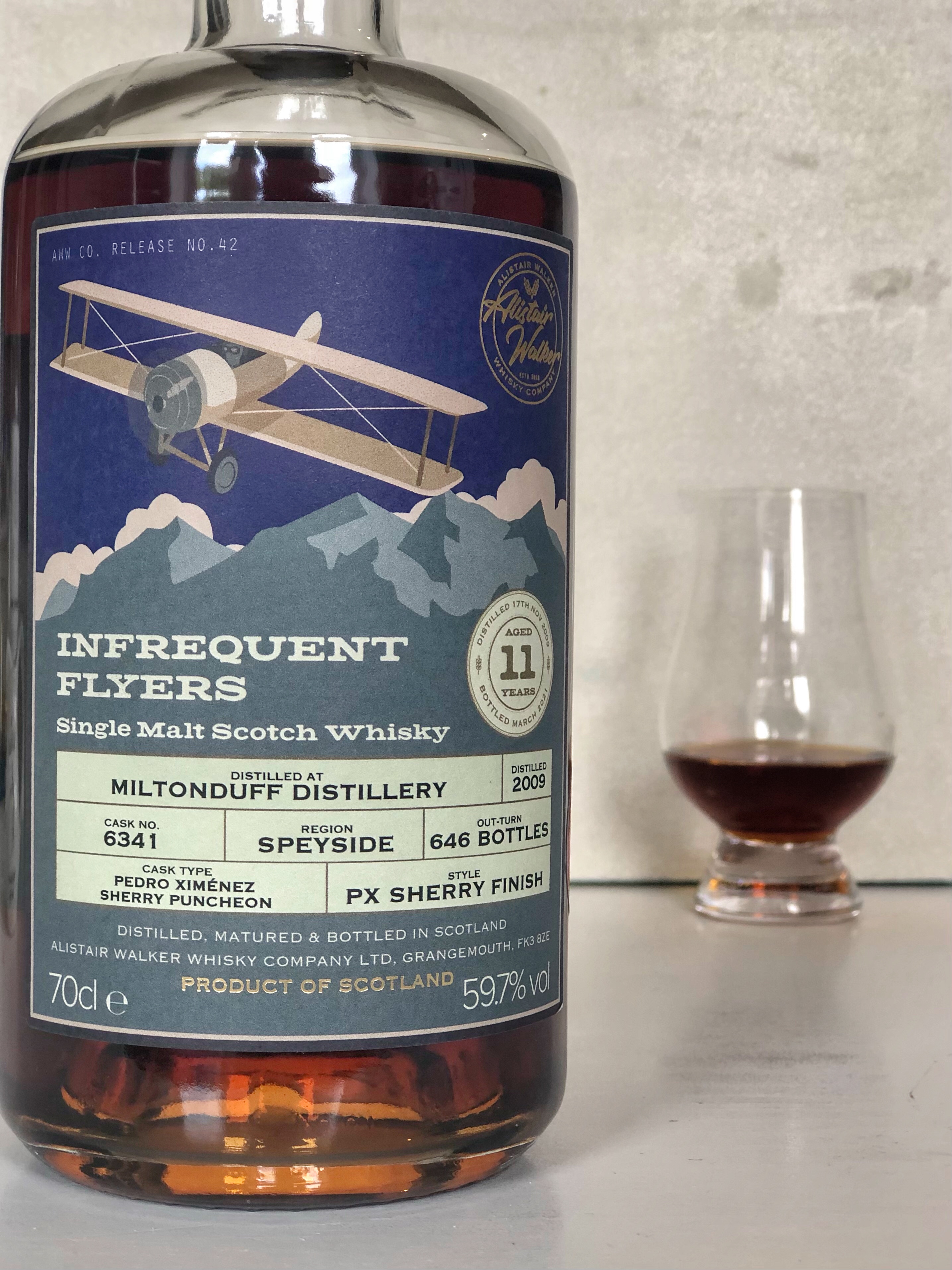 Infrequent Flyers Miltonduff 2009 | 11-years-old PX Finish