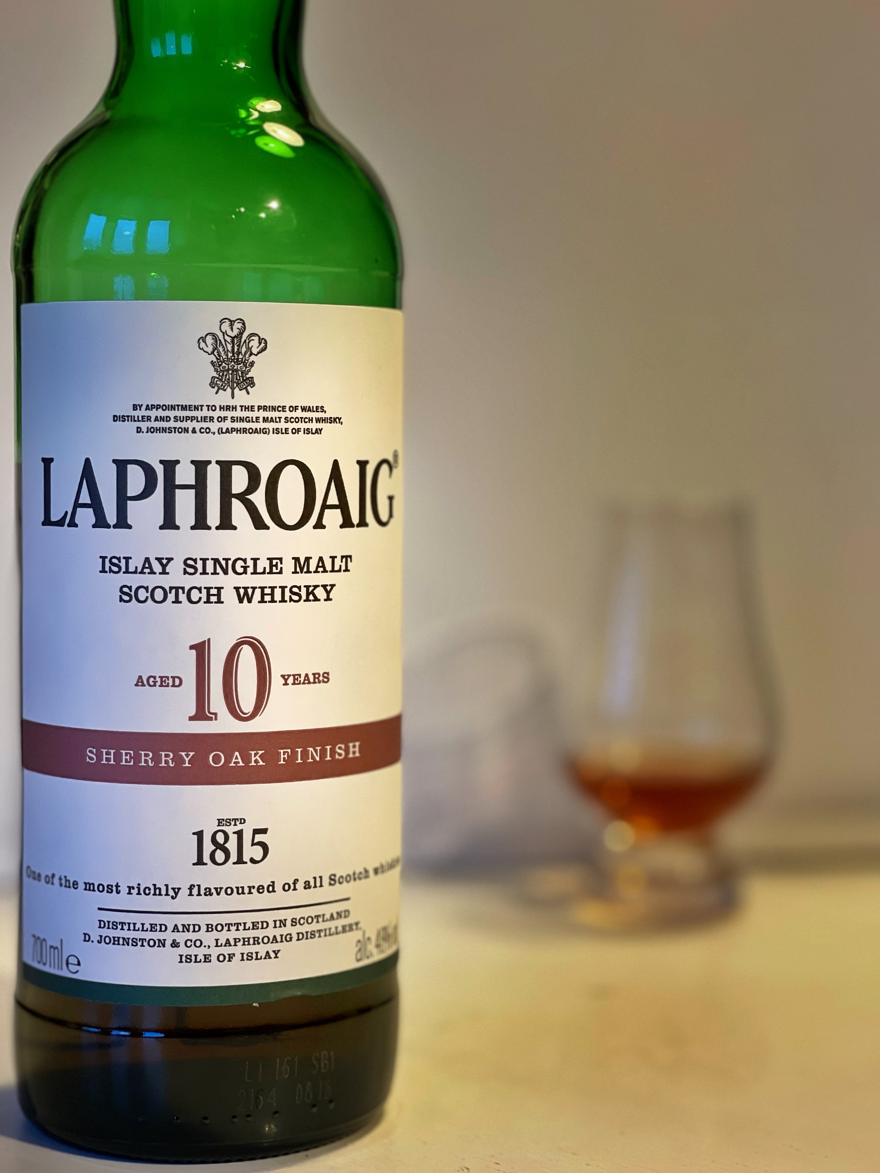 Laphroaig 10-year-old Sherry Oak Finish