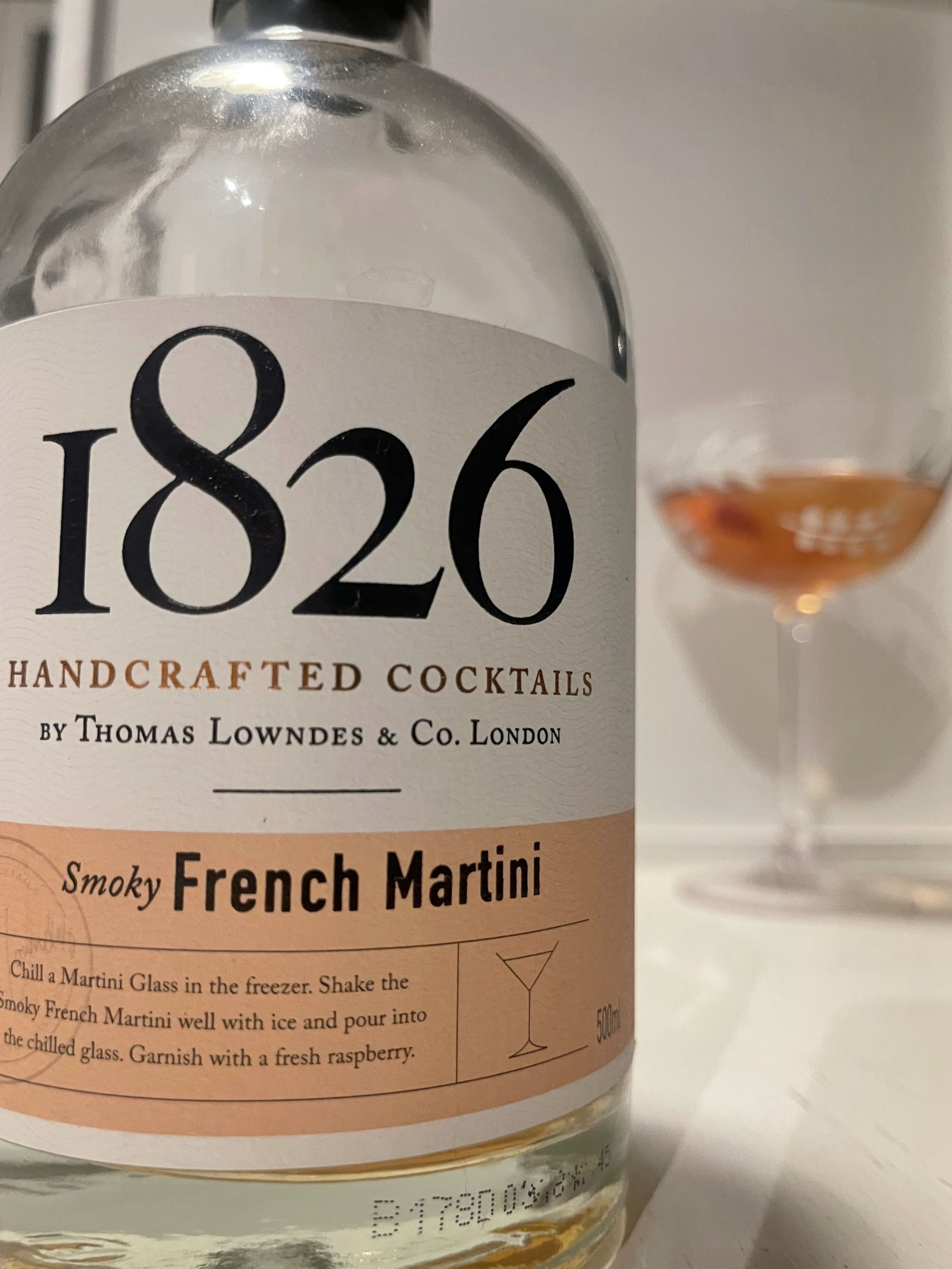1826 Handcrafted Cocktails: Smoky French Martini