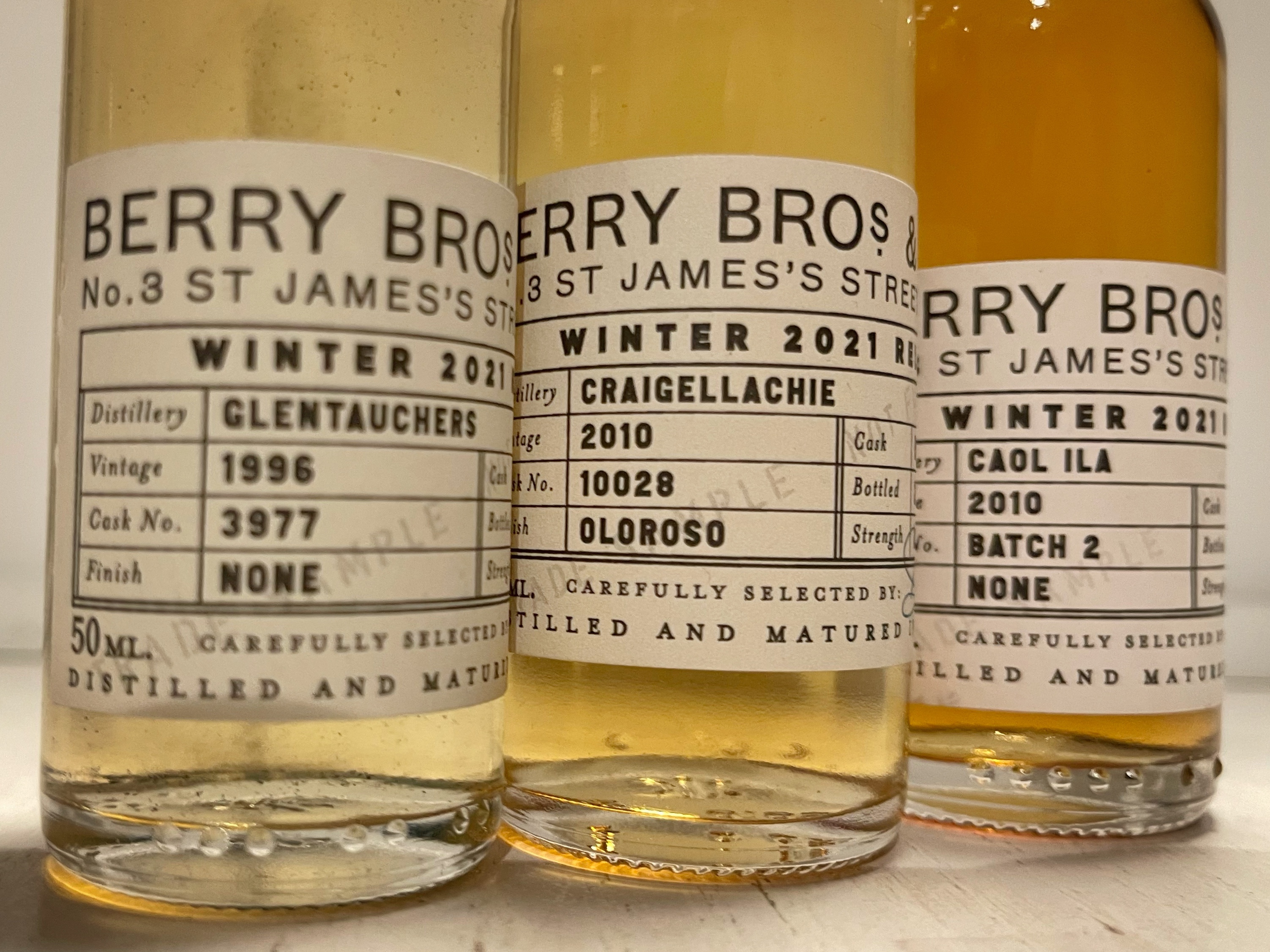 Berry Bros & Rudd Winter 2021 Release Part 2