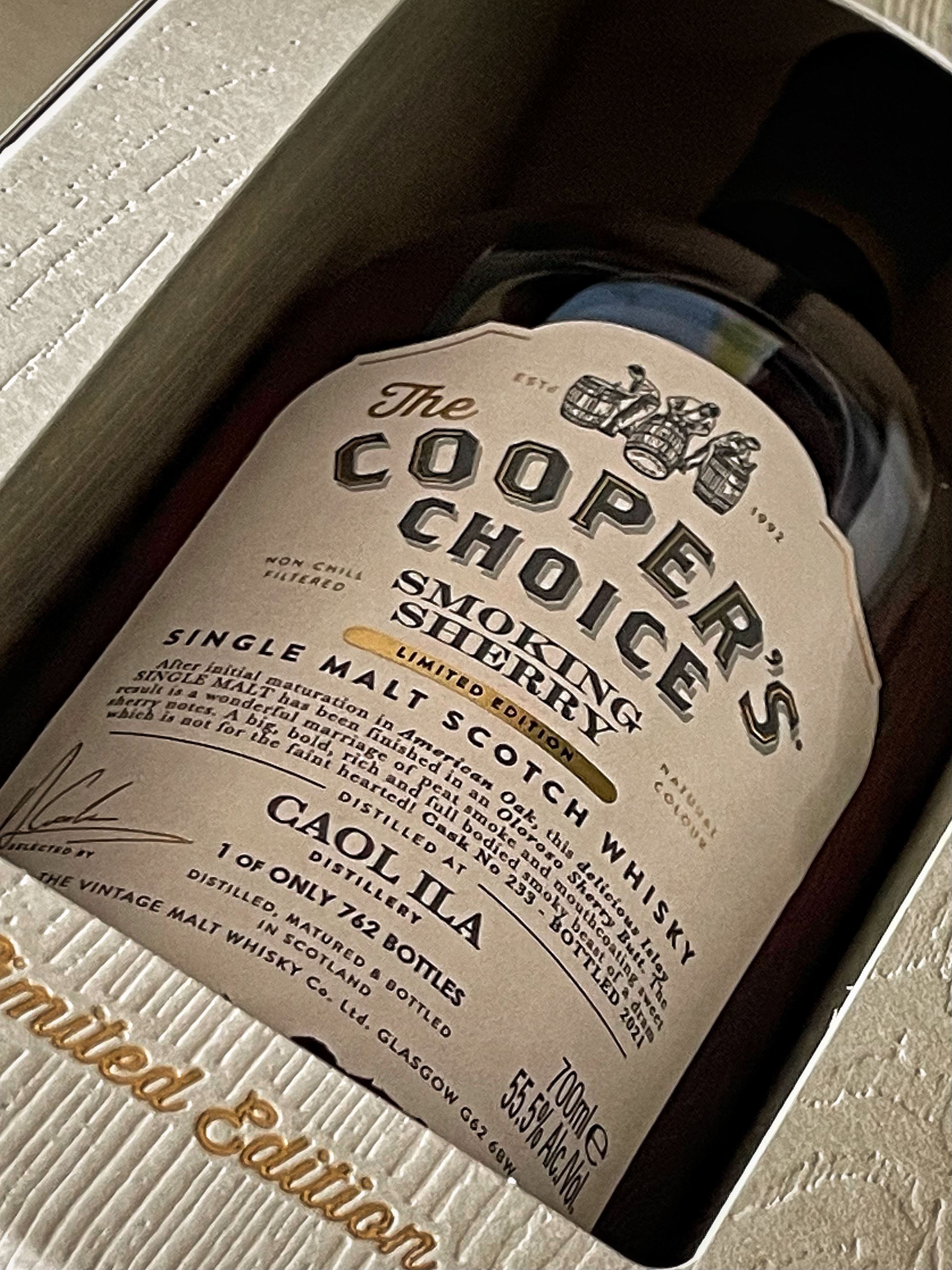 The Cooper’s Choice “Smoking Sherry” Caol Ila