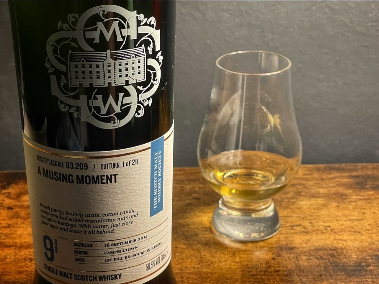 SMWS Cask No 93.209 (Glen Scotia) Review