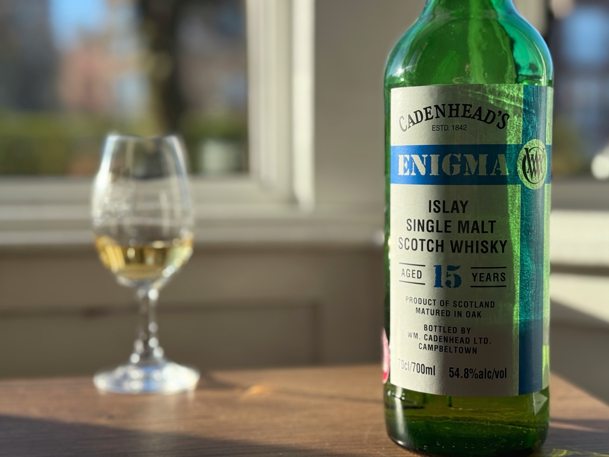 Cadenhead’s Enigma Islay 15-year-old