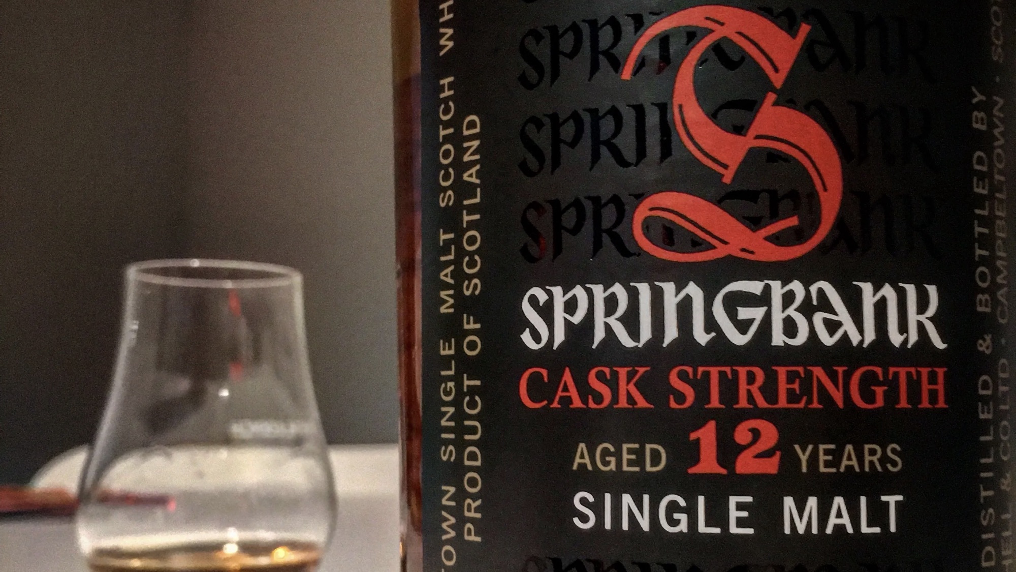 Springbank 12 Year Old Cask Strength